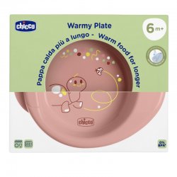 Chicco plato termo niña +6m...