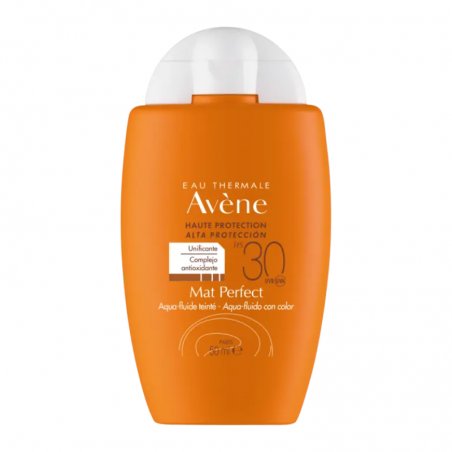 Avene solar Mat Perfect Aqua-fluido con color spf30
