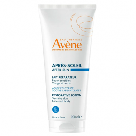 Avene reparador post-solar leche