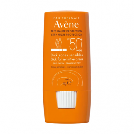 Avene solar stick zonas sensibles spf50+