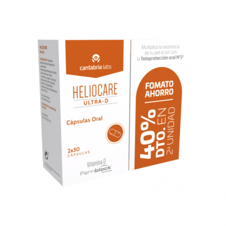 Heliocare ultra d duplo 2x30 capsulas