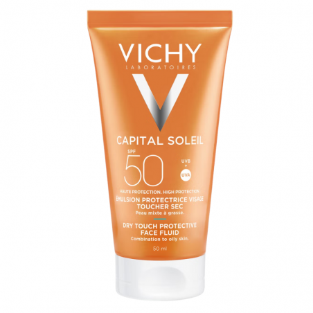 Vichy Capital Soleil emulsión Tacto Seco SPF 50 50 ml