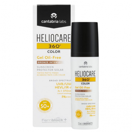 Heliocare 360º color gel oil-free SPF 50 Bronze Intense 50 ml