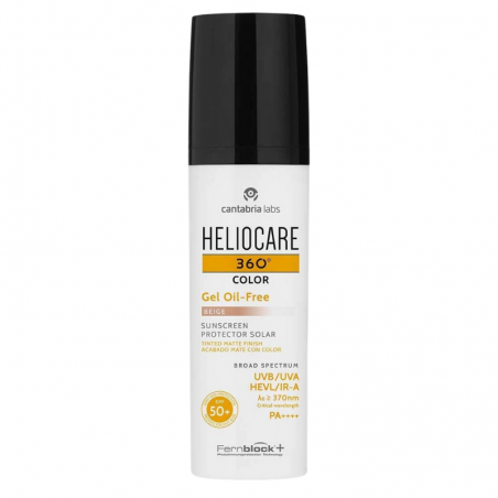 Heliocare 360º gel oil-free color beige spf 50