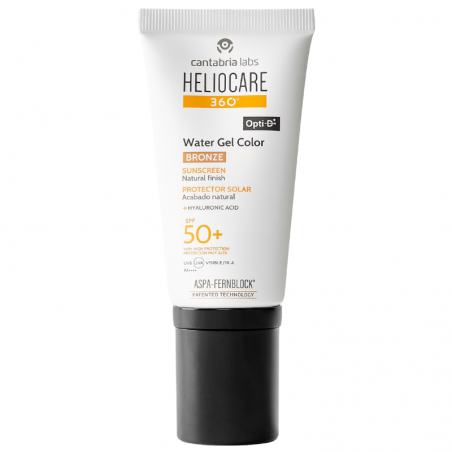 Heliocare 360º color water gel protector solar SPF 50+ 1 envase 50 ml color bronze