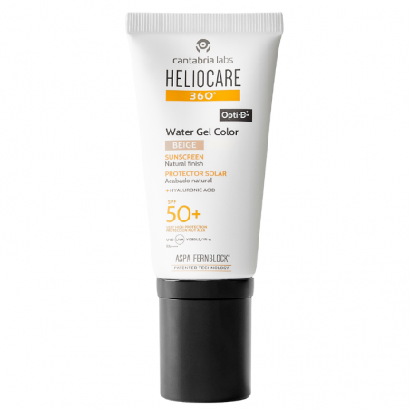Heliocare 360º color water gel protector solar SPF 50+ 1 envase 50 ml color beige