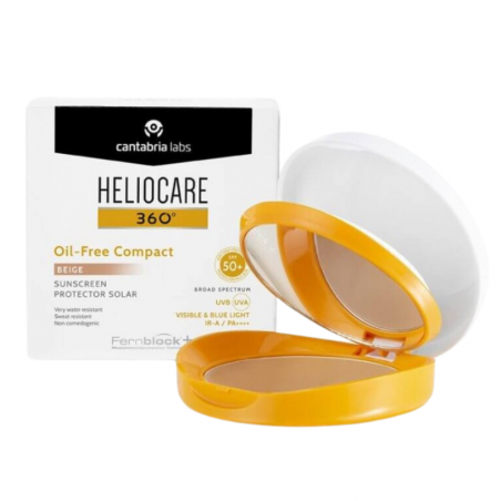 Heliocare 360º Oil Free Compact SPF 50+ Beige 10 gr