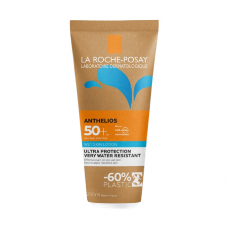 Anthelios xl spf 50+ gel loción piel húmeda