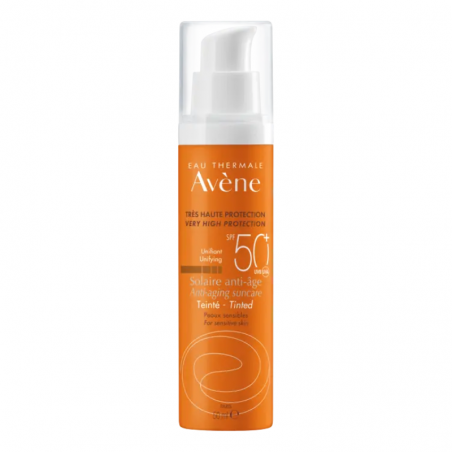 Avene solar antiedad con color spf50+