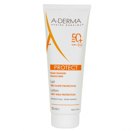 A-derma protect leche corporal spf50+