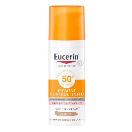 Eucerin pigment control spf 50+ tono medio