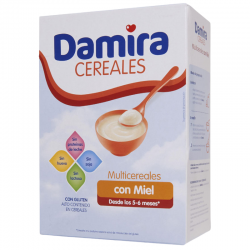 Damira multicereales con miel