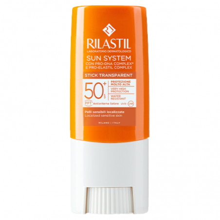 Rilastil sun system stick transparente spf 50+ 8,5 ml