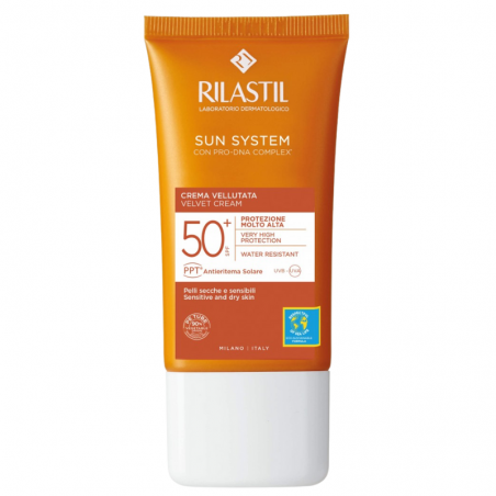 Rilastil sun system velvet crema spf 50+ 50 ml
