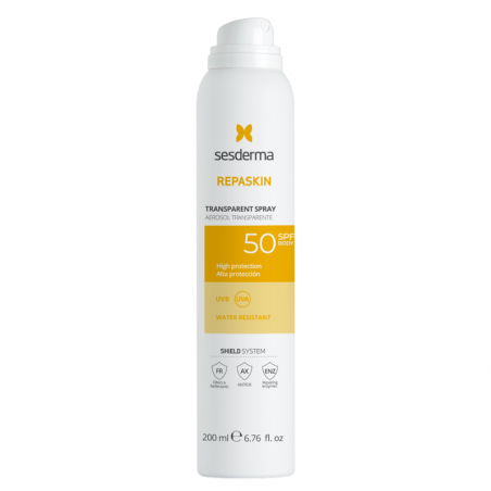 Sesderma repaskin spray transparente fotoprotector SPF50+ 200 ML