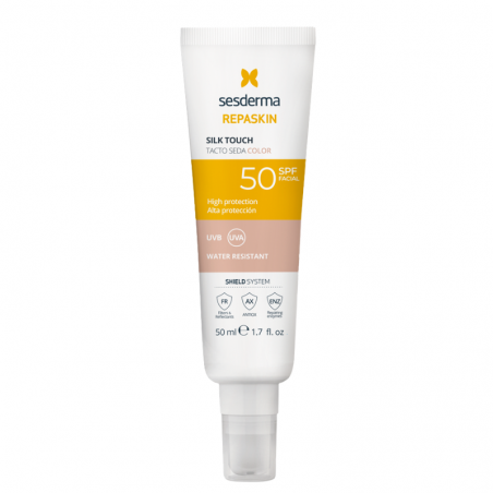 Sesderma Repaskin fotoprotector spf 50 tacto seda color 50 ml