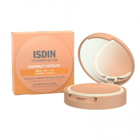 ISDIN fotoprotector compacto medio SPF50+
