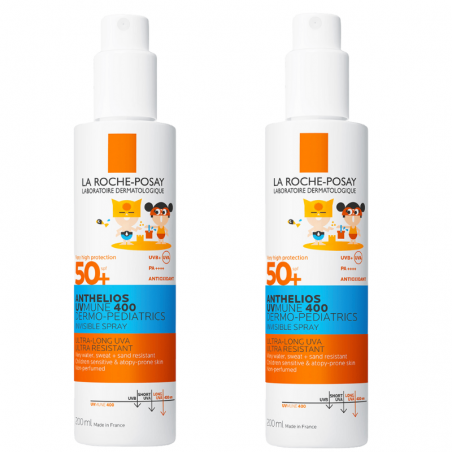 La Roche Posay duplo Anthelios spray 50 SPF niños 200 ml