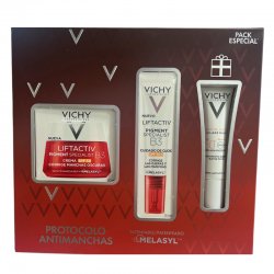 Vichy pack liftactiv pigment B3 crema spf+50 + cuidado de ojos spf50