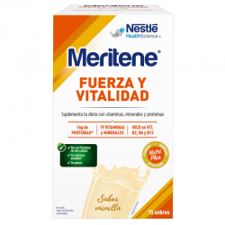 Meritene vainilla 15 sobres
