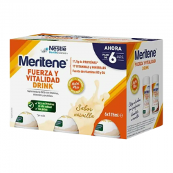 Meritene drink pack...