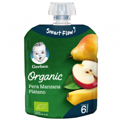 Gerber pouch pera manzana y...
