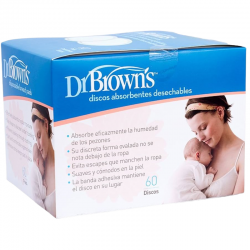 Dr brown`s discos de lactancia
