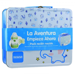 Mam caja metalica biberon...