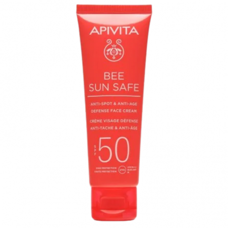 Apivita Bee Sun Safe Crema Antiedad y Antimanchas SPF50+ 50 ml