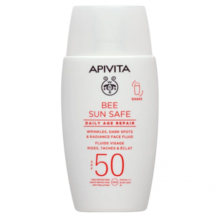 Apivita bee sun safe daily age repair SPF50  50ml