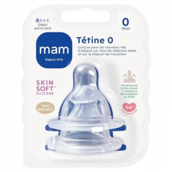 MAM tetina silicona flujo...