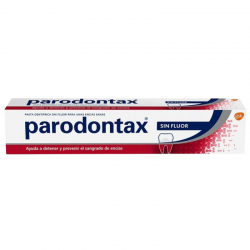 Parodontax pasta sin fluor...