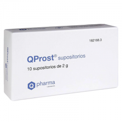 Qprost supositorios 10...