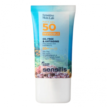 Sensilis sun secret invisible gel oil free spf50+