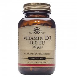 Solgar vitamina D3 400 UI...
