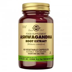 Solgar ashwagandha 60 capsulas