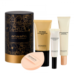 Atashi cofre negro crema...