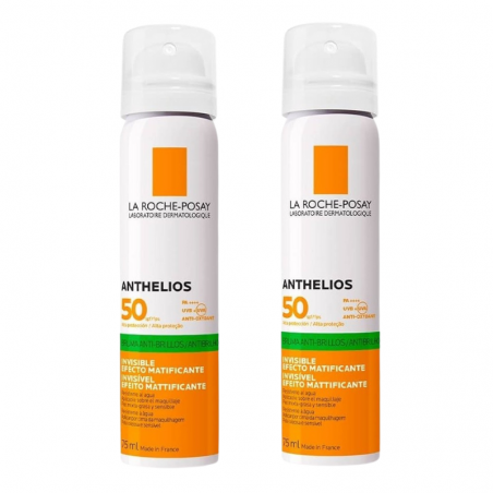 Anthelios duplo Bruma Fresca Invisible SPF 50 aerosol