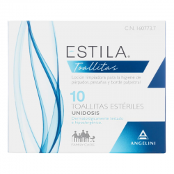 Estila toallitas esteriles...