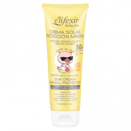 E´lifexir baby care crema solar mineral spf 50+