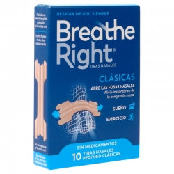 Breathe right tiras nasales...
