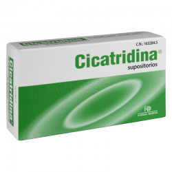 Cicatridina supositorios...