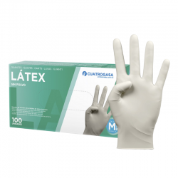 Cuatrogasa Guantes Látex...