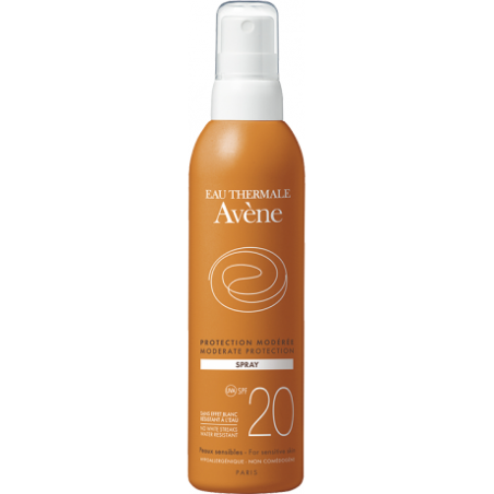 Avene spray spf20+