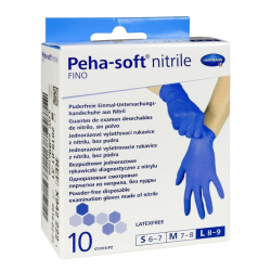 Guantes nitrilo desechables...