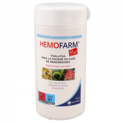 Hemofarm plus toallitas...