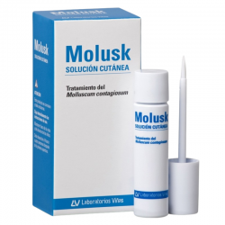 Molusk solución cutánea 3g
