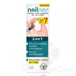 Nailner pincel 2 en 1