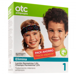 Otc antipiojos pack...
