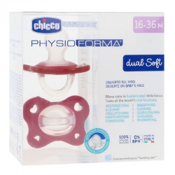 Chicco chupete silicona...
